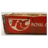 Vintage Collectible HARD TO FIND  RC Royal Cola Wood Soda Crate From Albuqueque New Mexico