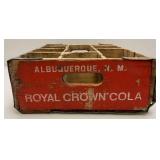 Vintage Collectible HARD TO FIND  RC Royal Cola Wood Soda Crate From Albuqueque New Mexico
