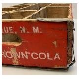 Vintage Collectible HARD TO FIND  RC Royal Cola Wood Soda Crate From Albuqueque New Mexico
