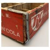 Vintage Collectible HARD TO FIND  RC Royal Cola Wood Soda Crate From Albuqueque New Mexico