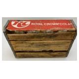 Vintage Collectible HARD TO FIND  RC Royal Cola Wood Soda Crate From Albuqueque New Mexico
