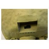 Large Vintage 34" Hard Plastic Articulated Skeleton Mouth Moves & Talks, Eyes Light Up (WORKS)