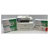 Pre-Owned Lightly Used HP Color Laser Jet Pro MFP M283Cdw With Exrtra Ink