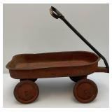 Vintage Miniature Metal Wagon (Perfect For Garden Décor) 16"