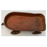 Vintage Miniature Metal Wagon (Perfect For Garden Décor) 16"