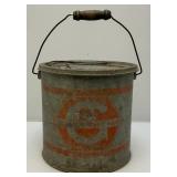 Vintage Gamble Stores Floating Minnow Bucket