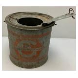 Vintage Gamble Stores Floating Minnow Bucket