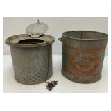 Vintage Gamble Stores Floating Minnow Bucket