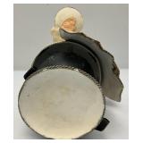 10 1/2" Metal Bobbing Chef Figurine