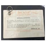 Vintage Mid Century DELMAR Aborigine & Boomerang Wall Sculpture 8" x 17"