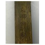 Antique Joh. Engstrom Barrel Knife Marked 1874 Made In Eskilstuna Sweden With 3" Blade