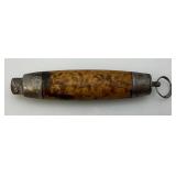 Antique Joh. Engstrom Barrel Knife Marked 1874 Made In Eskilstuna Sweden With 3" Blade