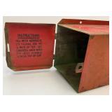 Vintage Anthes Force Oiler Company TRUKFLAR Smudge Pot Container