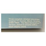 Vintage AMT Special Edition U.S.S. Enterprise CHROME SET (Factory Sealed)