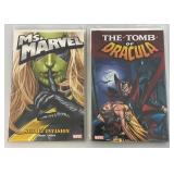 Misc. Graphic Novel Comics Including The Tomb Of DRACULA, THOR & More (Bagged & Carded)