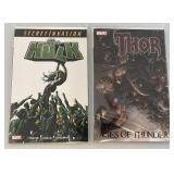 Misc. Graphic Novel Comics Including SPIDERMAN, THOR & More (Bagged & Carded)