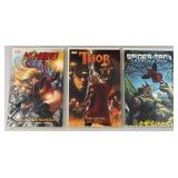 Misc. Graphic Novel Comics Including Ms. Marvel, THOR & More (Bagged & Carded)