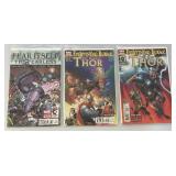 Misc. Comics Including THOR & More (Bagged & Carded)
