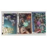 Misc. Comics Including COVEN & More (Bagged & Carded)