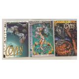 Misc. Comics Including COVEN & More (Bagged & Carded)
