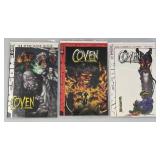 Misc. Comics Including COVEN & More (Bagged & Carded)
