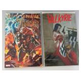 Misc. Graphic Novel Comics Including VALKYRIE & More (Bagged & Carded)