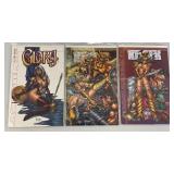 Misc. Comics Including GLORY & More (Bagged & Carded)