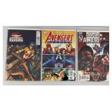 Misc. Comics Including AVENGERS & More (Bagged & Carded)