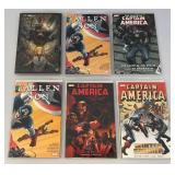 Misc. Graphic Novel Comics Including CAPTAIN AMERICA & More (Bagged & Carded)