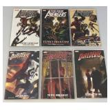 Misc. Graphic Novel Comics Including DAREDEVIL & More (Bagged & Carded)