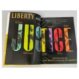 JLA Liberty And Justice Oversized First Print