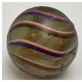 Large Approximately  2" German Swirl Marble (Has Chips Present)