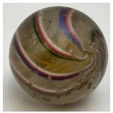 Large Approximately  2" German Swirl Marble (Has Chips Present)