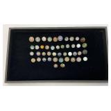 Misc. Vintage Miniature German Swirl Marbles & More (Chips Present)