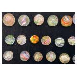 Misc. Vintage Miniature German Swirl Marbles & More (Chips Present)