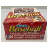 1990 Donruss Baseball Puzzle And Cards Factory Sealed Box