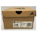 Brand New Under Armor Size 7K kids Tennis Shoes & Adidas Goletto VII Cleats Size 11K Kids (Both New In Box)