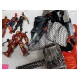 Thor Costume and Marvel Figurines...