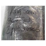 Bare Home King Size Satin Sheet Set...