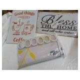 Wall Signs and Shower Curtain...