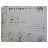 Child Height Meter Bamboo Waterproo...