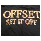 4 Offset T-shirts size M...