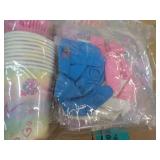 2 Party Pkgs Filled with Cups, Plat...