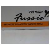 24 Fussie Cat Food...