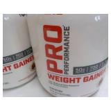 2 GNC Weight Gainer...