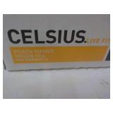 12 Pack Celsius Peach Mango Green T...