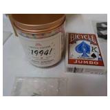 Candle, Cards and 5 Kohls Necklaces...