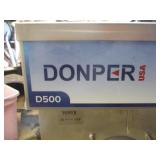 Donper D-500 Single Head SoftServe Machine - fully functional and runs - has all equipment included and adapter
