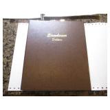 Completed Set of mint state Eisenhower Silver Dollars with all Silver Ike