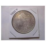 1880-P Morgan Silver Dollar
